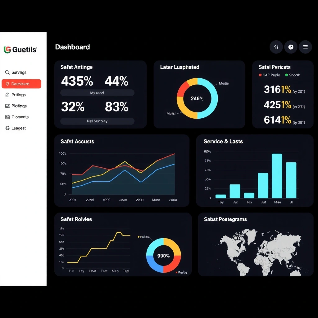 SaaS platform interface